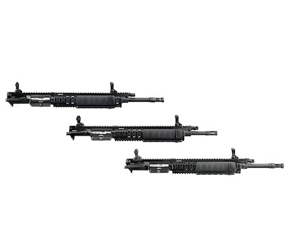 AR-style upper receiver assemblies featuring the innovative two-stage, pist...