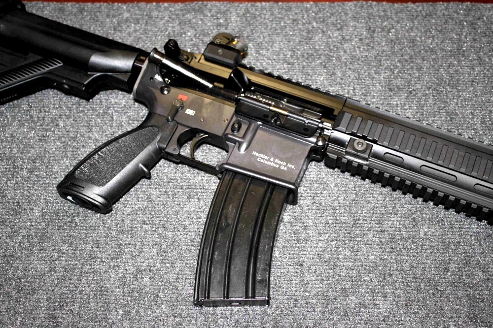 The MR556A1 is the civilian version of the US Special Forces' HK416, b...