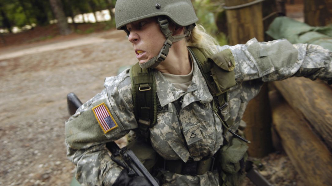 female soldier