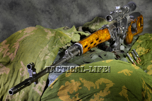 SOVIET RUSSIAN SNIPER DIECAST METAL AK47 MODEL SPETZNAZ 1/4 SCALE SVD DRAGUNOV 