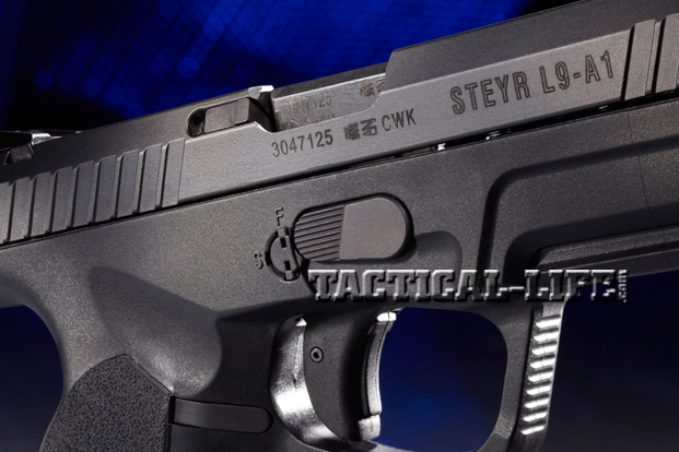 Combat Handguns Steyr-L9-A1-slide-trigger