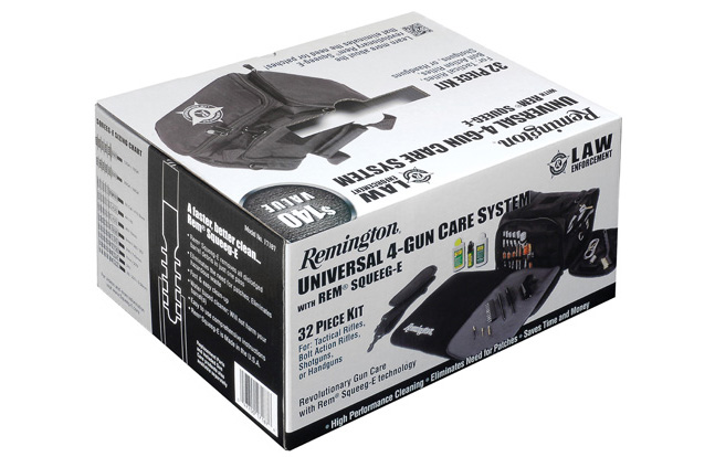 Remington RLE Universal 4-Gun Cleaning System Box