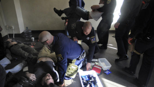 Police Combat Life Saver Course Taught in CT