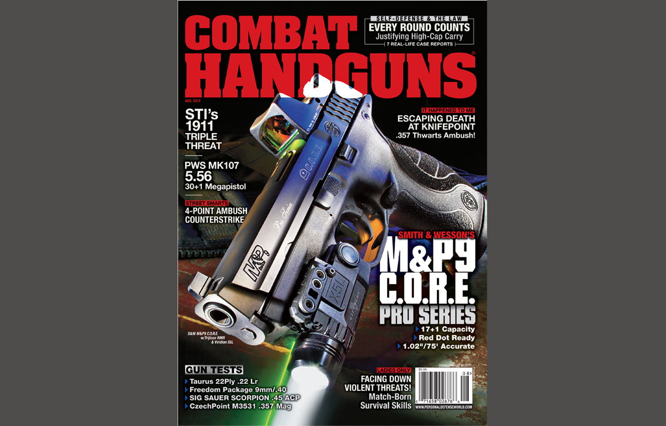 Combat Handguns August 2013