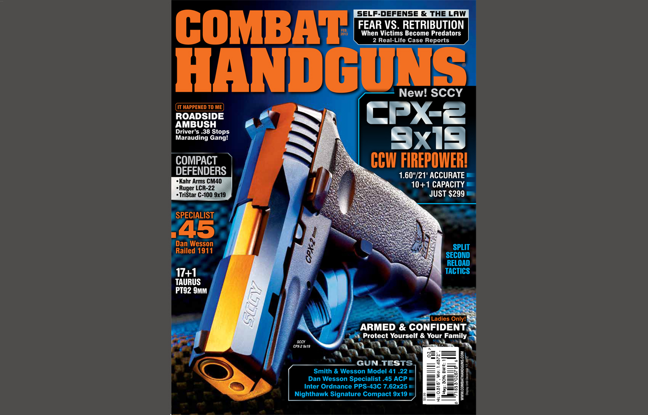 Combat Handguns February 2013