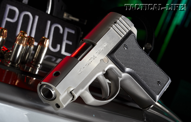 The High Standard AMT Backup is an ultra-compact, stainless .45 ACP built to deliver six life-saving rounds!