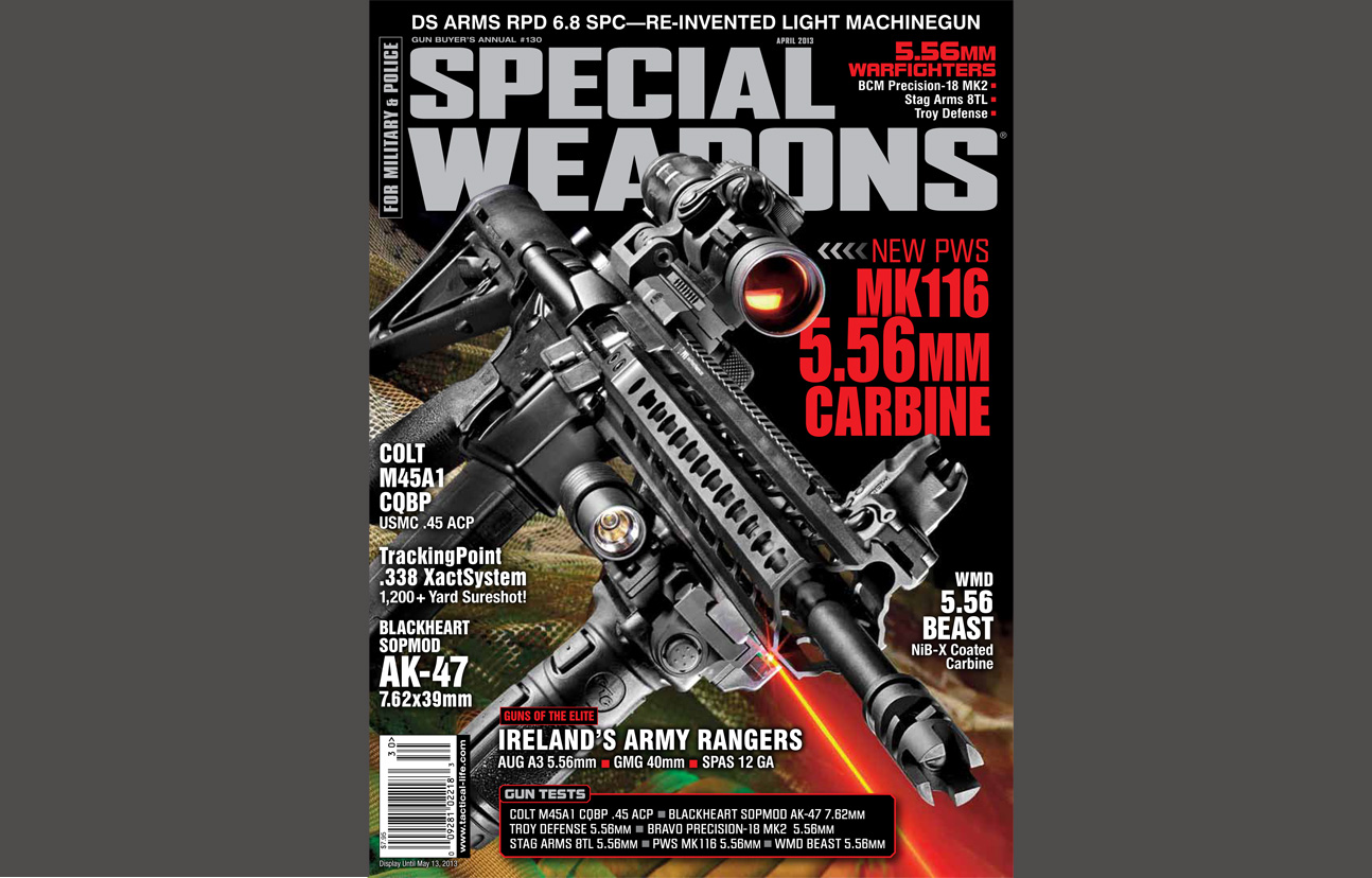 SPECIAL WEAPONS FOR MILITARY & POLICE - APRIL 2013