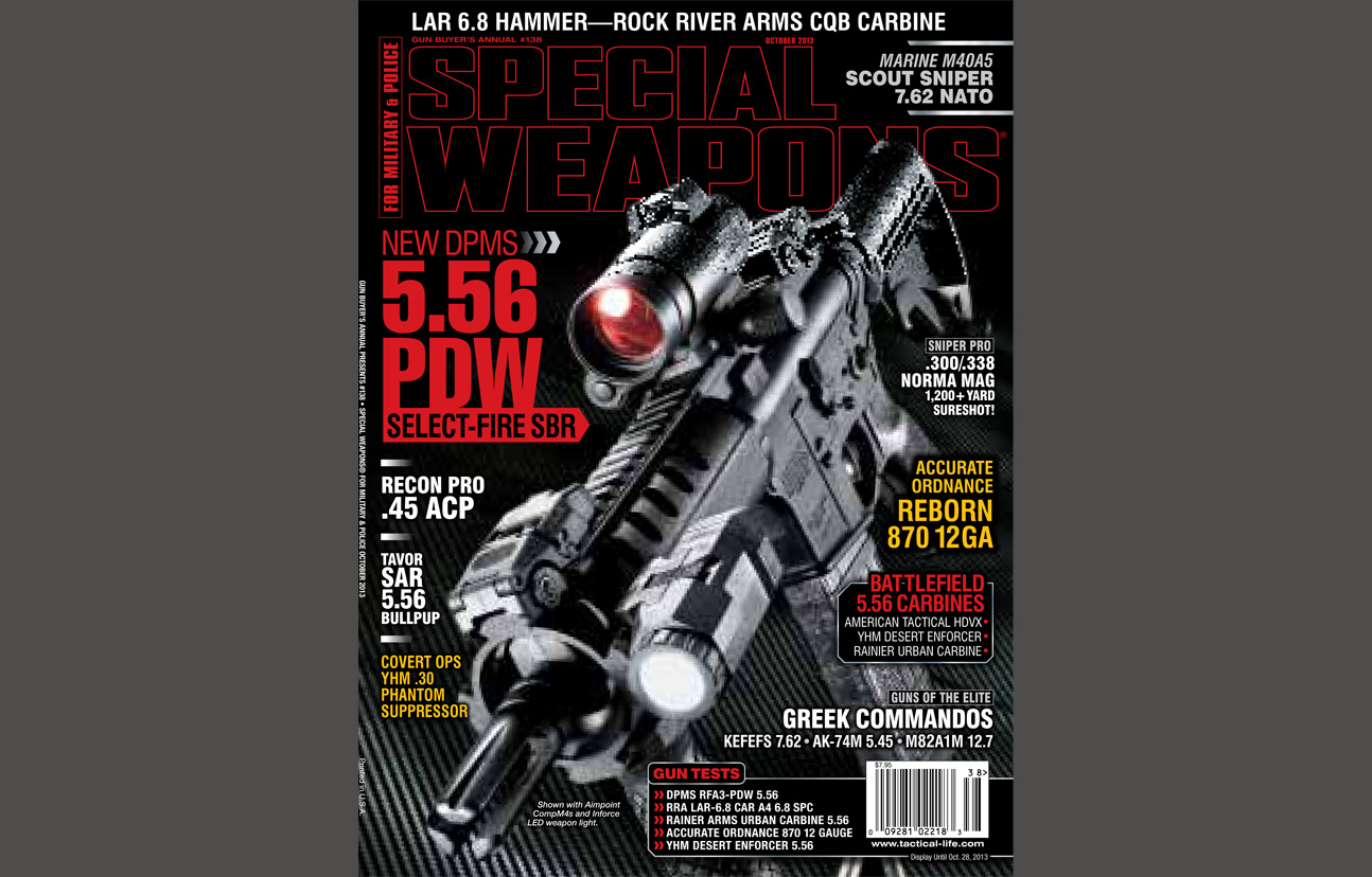 SPECIAL WEAPONS FOR MILITARY & POLICE - OCTOBER 2013