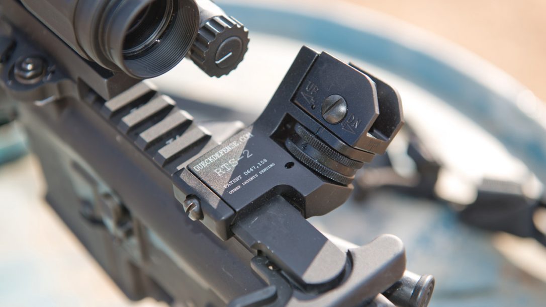SureFire at the Range | New Products for 2014 - Dueck Defense Rear sight