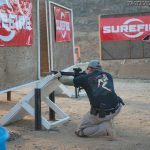 SureFire at the Range | New Products for 2014 - Jeremy from kneeling