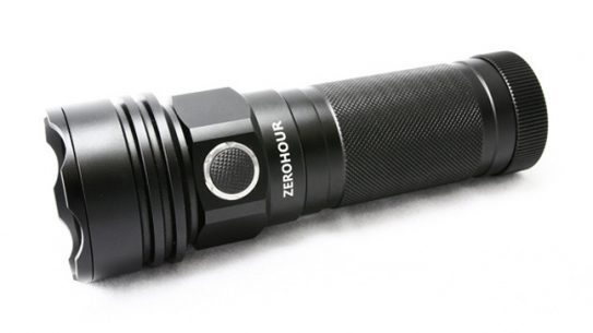 ZeroHour Modular Tactical USB Battery Backup Flashlight