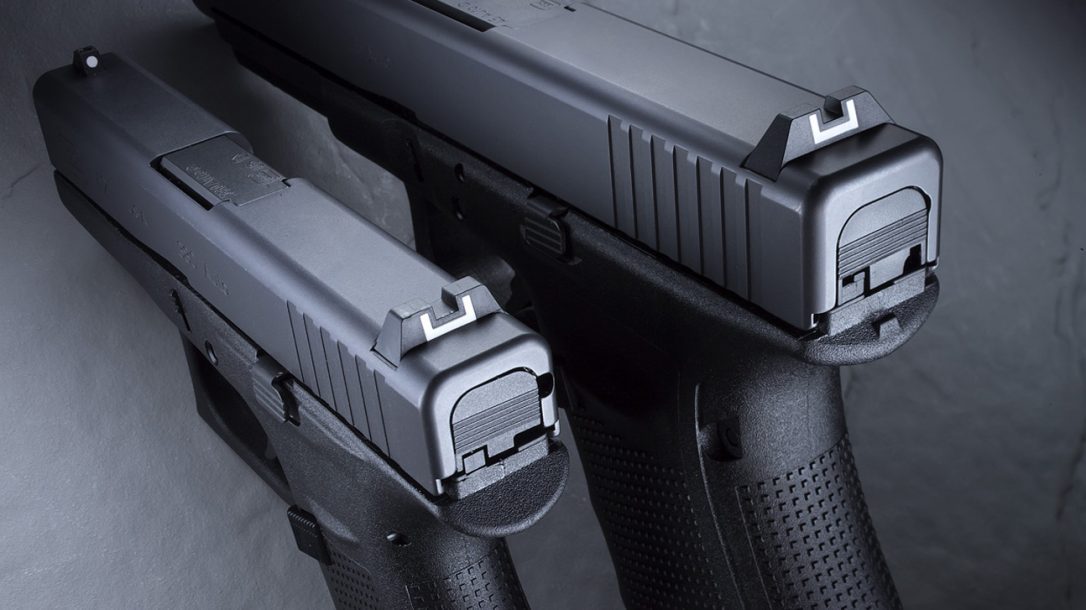 Glock 41 Gen4 and Glock 42 rear sights