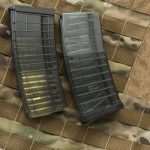 HK 30-Round Polymer Magazines, loaded and empty
