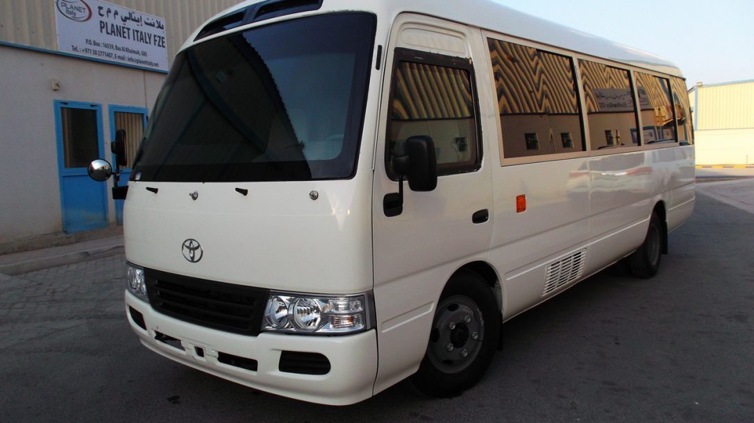 The Armored Group - Toyota Coaster Bus