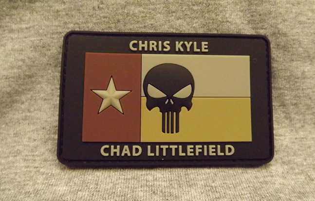 Chris Kyle/Chad Littlefield Memorial Patch - Tan
