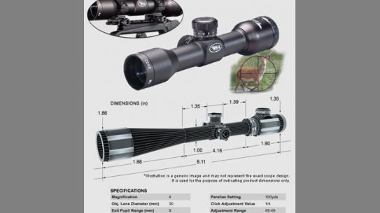 BSA TW4X30 Tactical Weapon Scope