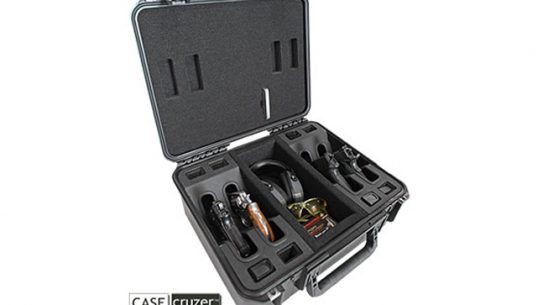 CaseCruzer Universal Shooting Range 4 Pack Handgun Case