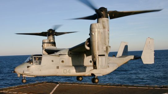 Japan hopes to establish a new unit devoted to amphibious operations, which would include using the V-22 Osprey tilt-rotor aircraft
