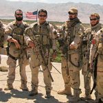 Marcus Luttrell (third from right) stands with some of the SEALs who fought bravely in Operation Red Wings.