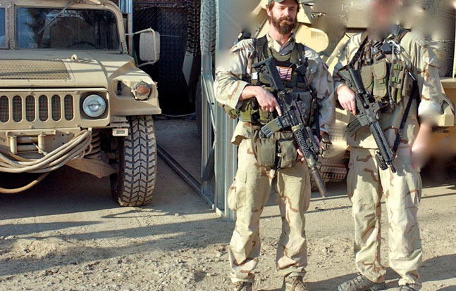 Tom Spooner in Iraq, 2005