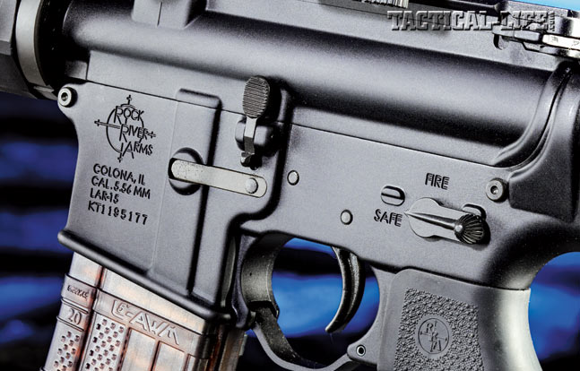Rock River Arms equips the Operator III carbine with its left-side-mounted Star safety selector as well as a crisp two-stage trigger.