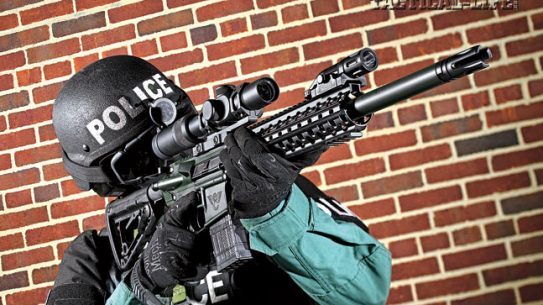 Wilson Combat’s Recon Tactical in .458 SOCOM offers plenty of knockdown power to ensure mission success. Shown with a U.S. Optics 1-8X SR-8C scope and Inforce WML.