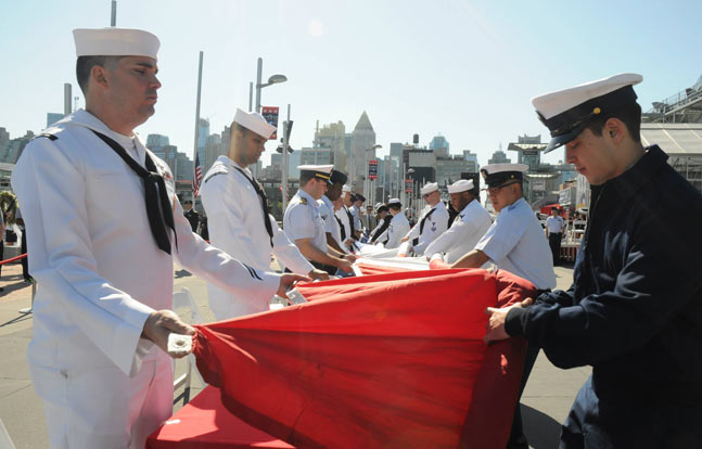 Three U.S. Navy ships and two U.S. Coast Guard cutters will take part in Fleet Week New York, now in its 26th year.