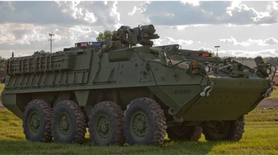 Defense contractor General Dynamics has received a $163 million contract from the U.S. Army for the Stryker Double-V Hull vehicle.
