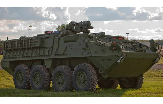 Defense contractor General Dynamics has received a $163 million contract from the U.S. Army for the Stryker Double-V Hull vehicle.