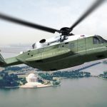 Graphical rendering of the next ‘Marine One’ helicopter, built on the Sikorsky S-92 platform. (Photo credit: Sikorsky)