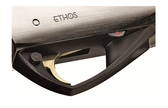 New ergonomic shape is angled outward for easy activation and operation even wearing gloves.