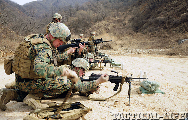 M249 machine gun