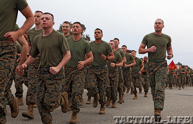 Marines Running