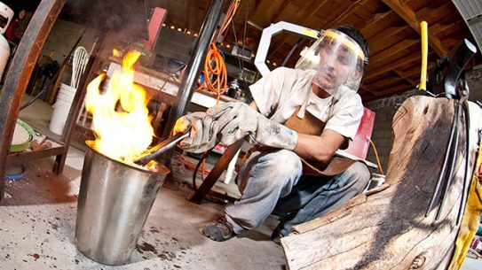 Bryan Bates welding