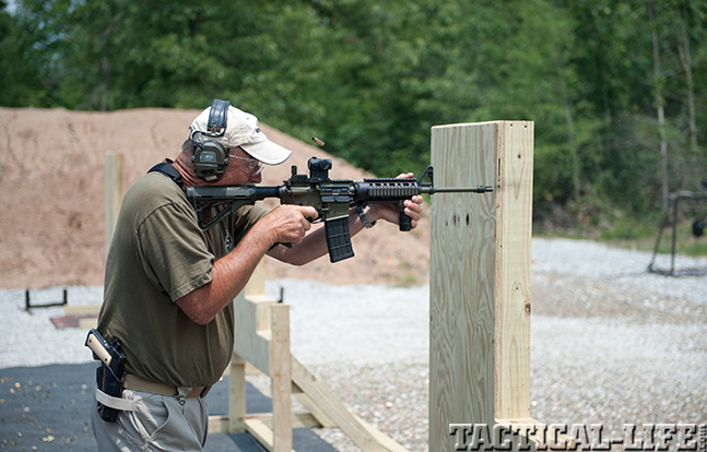 Ken Hackathorn training firing