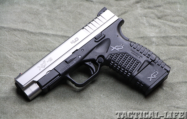 Springfield Armory 4.0" XD-S 9mm pistol left
