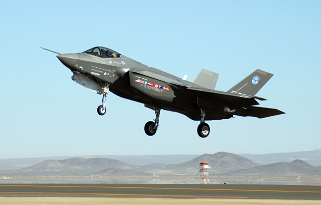 F-35 grounding lifted air show