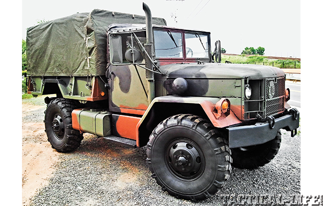 'Deuce and a Half': Multi-Mission M35 Trucks right