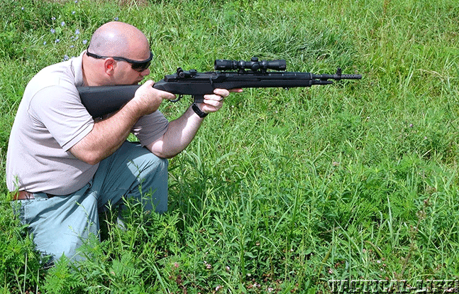 Springfield M1A Scout Squad Rifle Pinsky