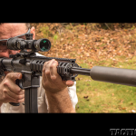 Smith & Wesson M&P15-22 AR aiming gun review