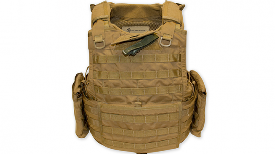 Tacprogear BLACK Releasable Body Armor Vest RBAV