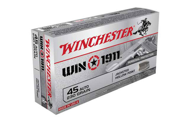 NASGW ammo evergreen Nosler Winchester Win1911