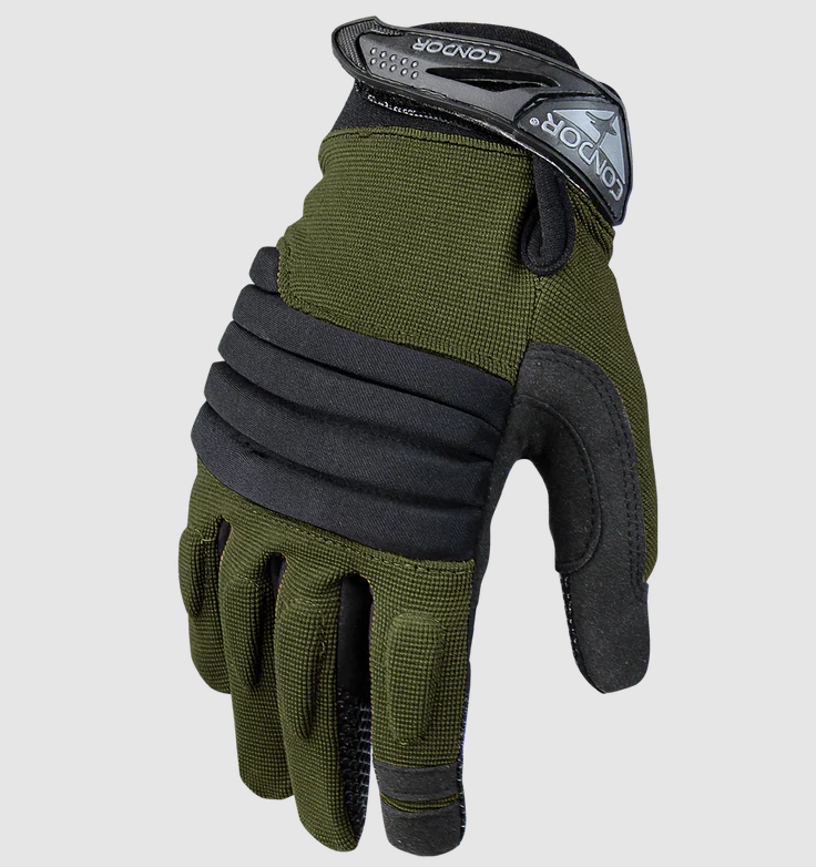 condor outdoor stryker padded knuckle glove