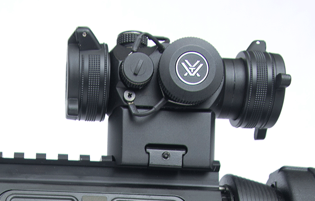 vortex sparc II close-up mounted
