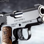 Combat Handguns top 1911 2015 KIMBER ULTRA RAPTOR II muzzle