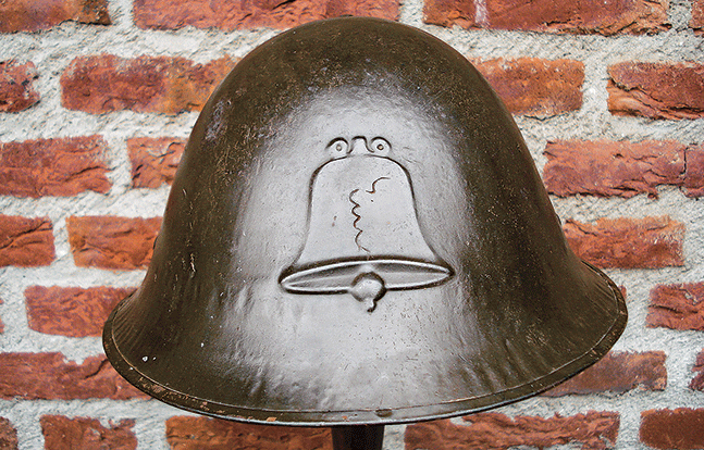 WWI Helmets Liberty Bell