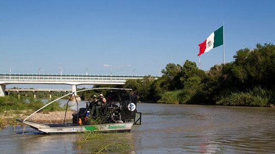 Texas border patrol Mexican border
