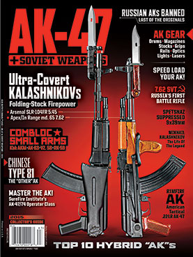 AK-47 & SOVIET WEAPONS 2015 mag cover