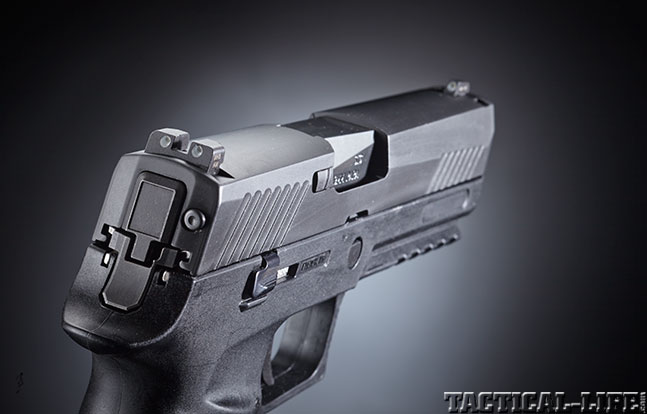 Top 18 Full-Size Guns 2014 SIG SAUER P320 rear
