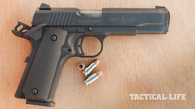 Compact Backup Handguns 2015 Browning Black Label .380